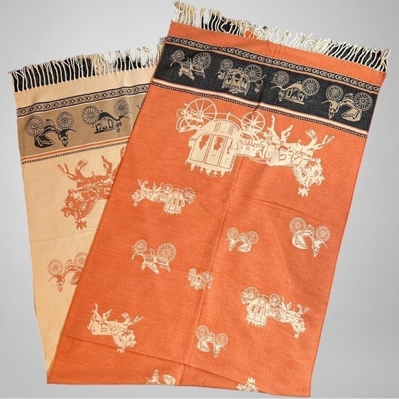 Fabulous Fall Fashion Designer Inspired Scarf/Wrap - Picture 3 of 4